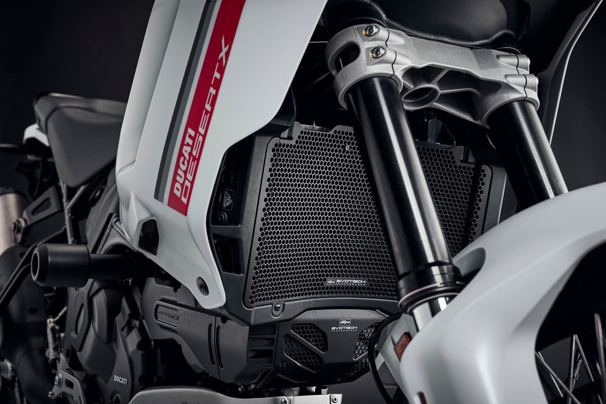 Evotech Radiator Guard - Ducati DesertX Rally (2024 - 2025)