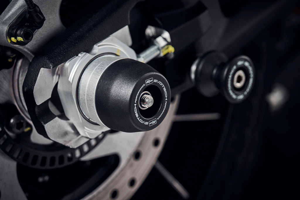 Evotech Rear Spindle Bobbins - Ducati DesertX (2022 - 2025)