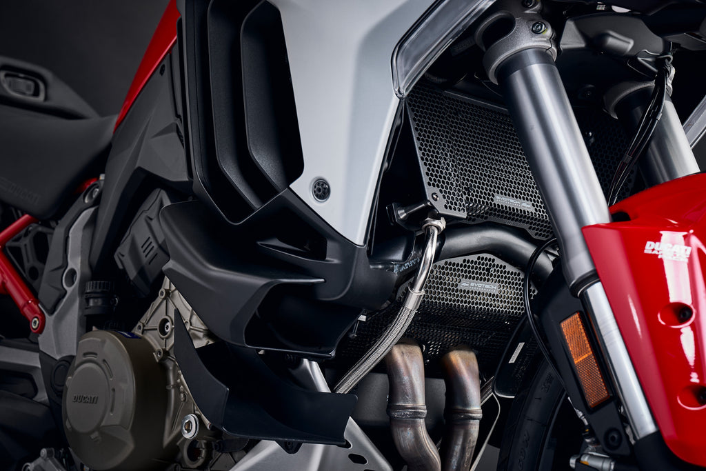 Evotech Radiator Cylinder Head Guard Complete Set - Ducati Multistrada V4 RS (2026+)