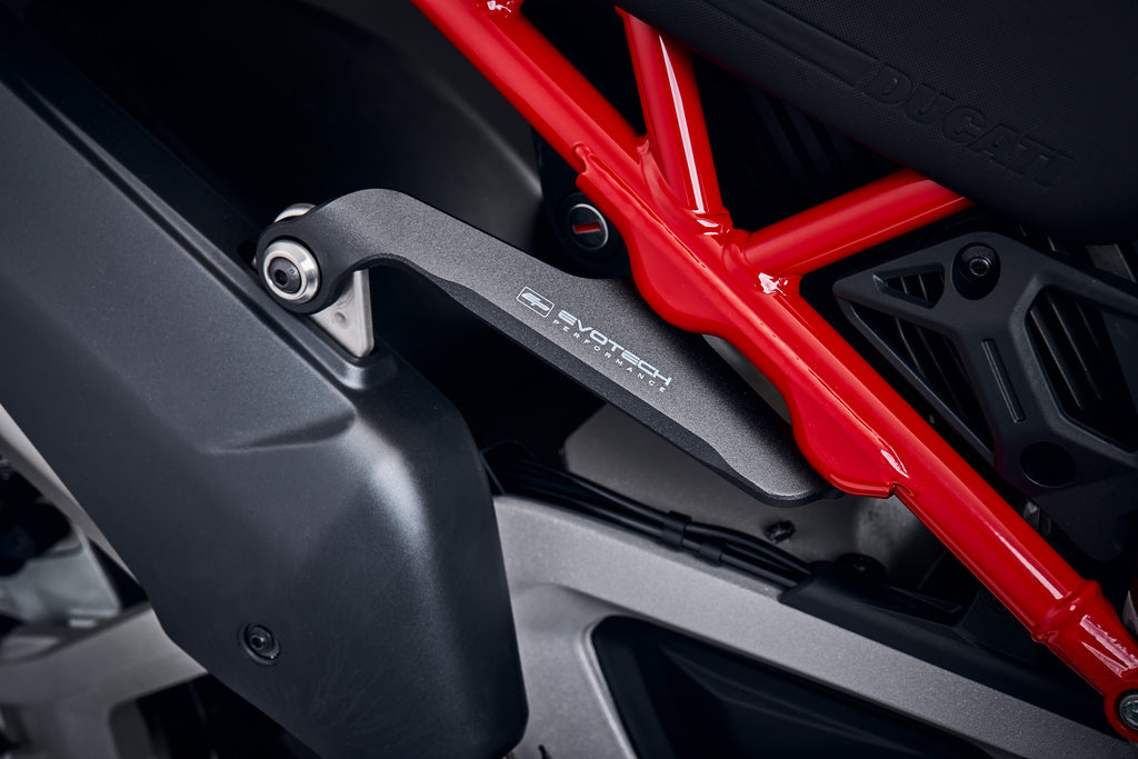 Evotech Ducati Multistrada V4 Exhaust Hanger & Pillion Footpeg Removal Kit (2021 - 2024)