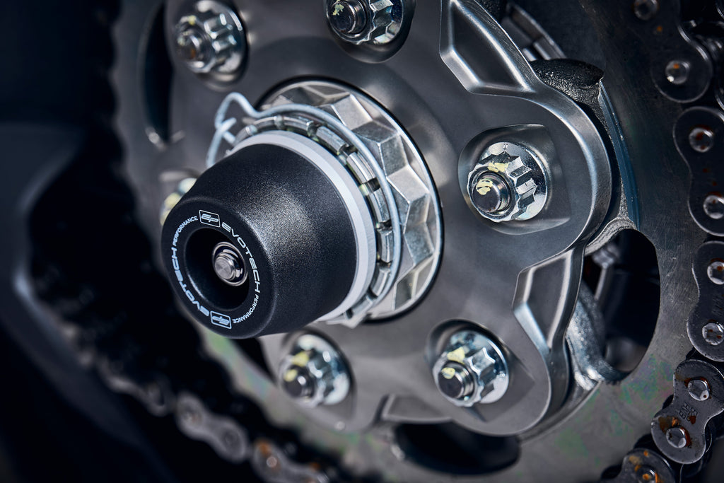 Evotech Rear Spindle Bobbins - Ducati Panigale V4 (2021 - 2024)