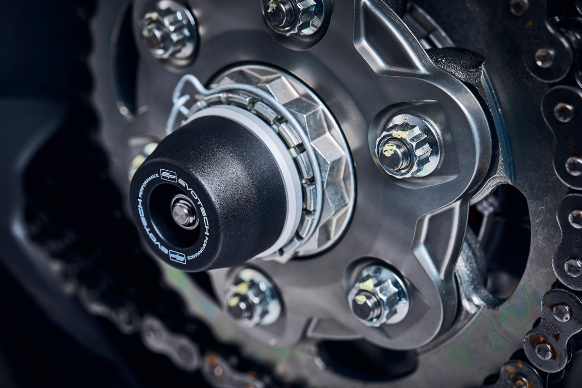 Evotech Rear Spindle Bobbins - Ducati Panigale V4 (2021 - 2024)