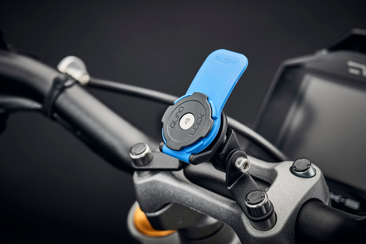 Evotech Quad Lock Compatible Handlebar Clamp Mount - Suzuki GSX-S1000 (2015 - 2021)