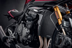 Evotech Radiator Guard (Black) - Triumph Speed Triple 1200 RR (2022+)