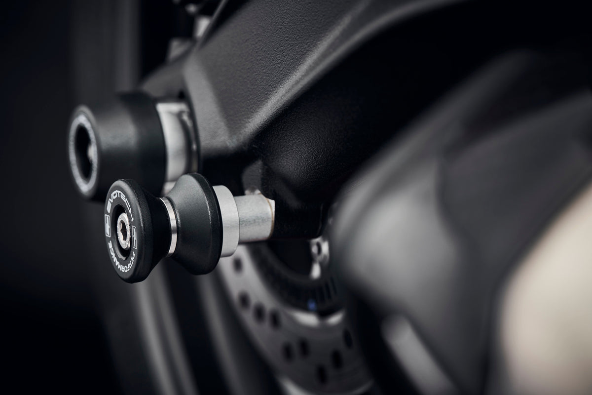 Evotech Paddock Stand Bobbins - Triumph Street Triple R (2017-2019)