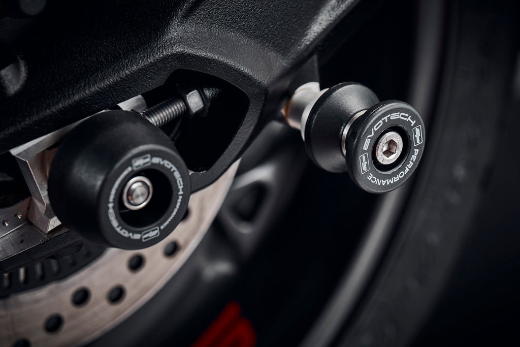 Evotech Paddock Stand Bobbins - Triumph Street Triple RX (2015-2016)