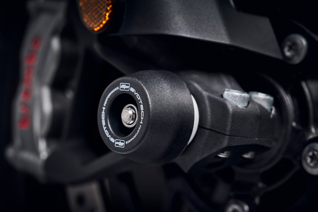 Evotech Front Spindle Bobbins - Triumph Tiger 1200 Rally Pro (2022+)