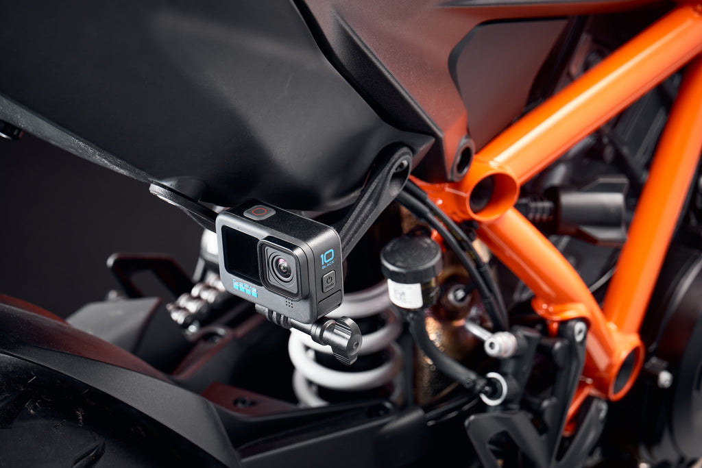 Evotech Footpeg Rear Facing Action Camera Mount - KTM 1390 Super Duke R Evo (2024+) (Right-hand Side)