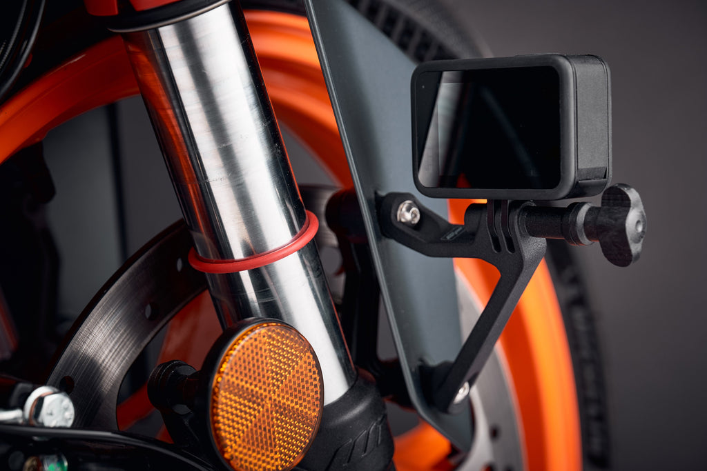 Evotech Action / Safety Camera Front Mudguard Mount - KTM 390 Duke (2024+)