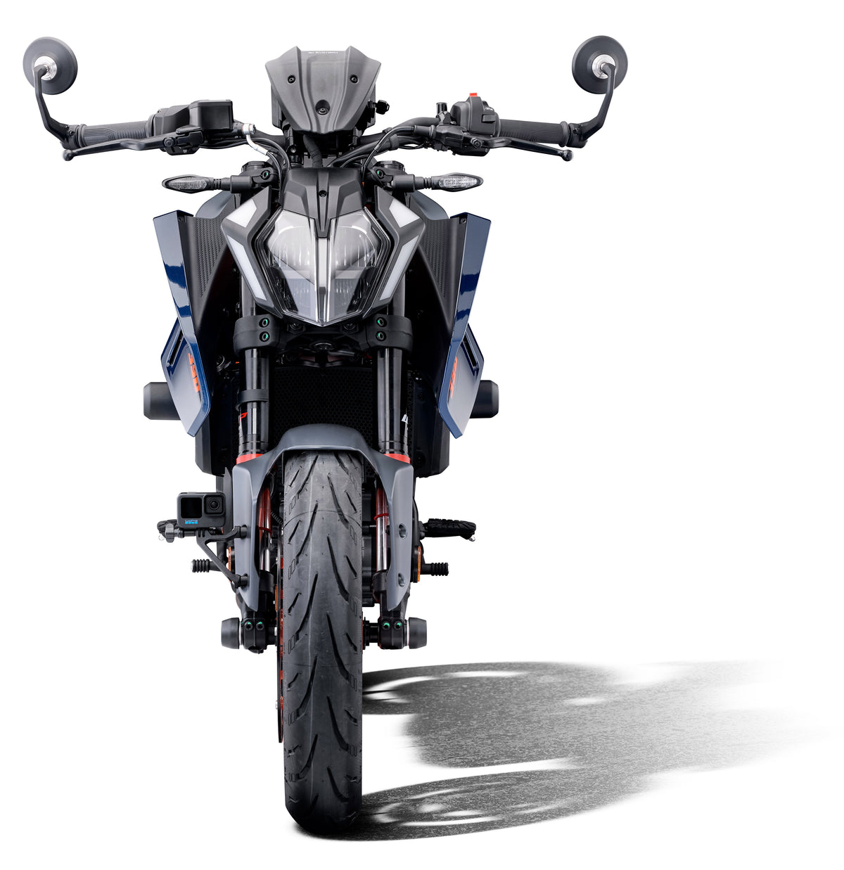 Evotech Bar End Mirrors (Retro) - KTM 390 Duke (2024+)