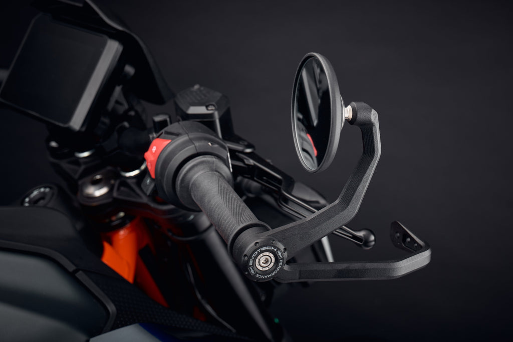 Evotech Bar End Mirrors / Brake and Clutch Protector Kit (Retro) - Husqvarna Svartpilen 401 (2024+)