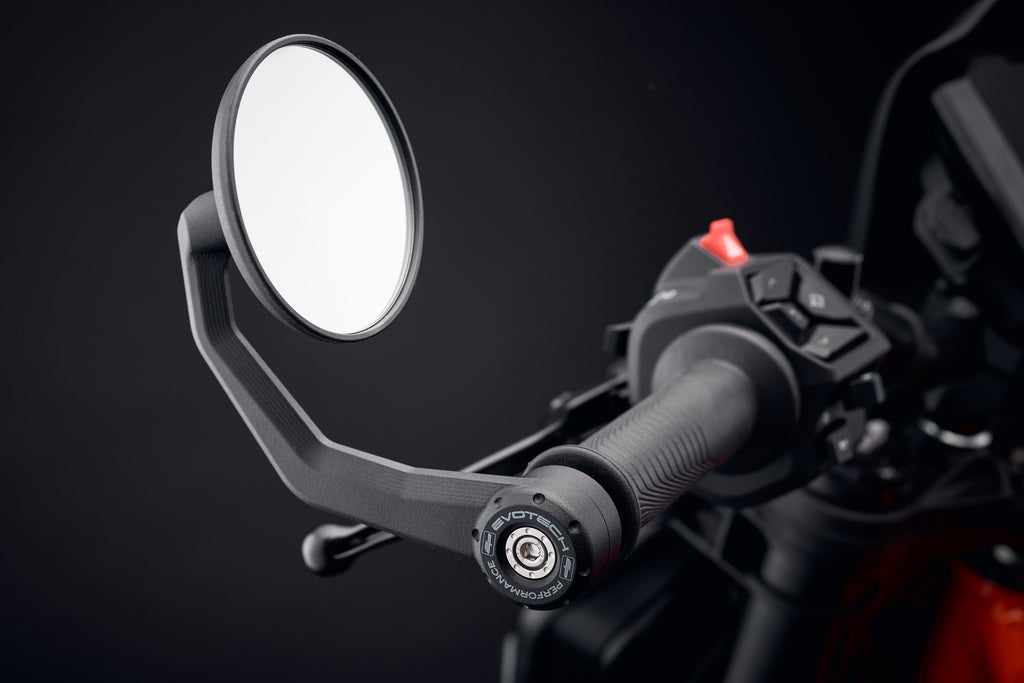 Evotech Bar End Mirrors (Retro) - KTM 125 Duke (2024+)