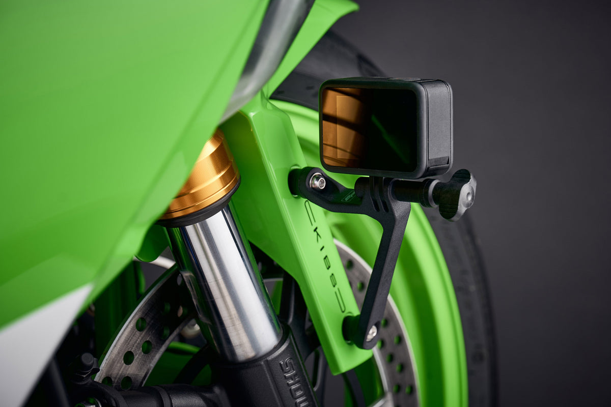 Evotech Action / Safety Camera Front Mudguard Mount - Kawasaki Ninja ZX-10R Performance (2021 - 2025)