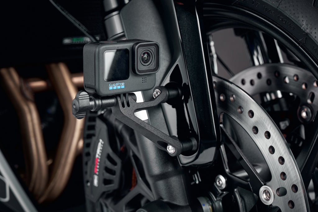 Evotech Action / Safety Camera Front Mudguard Mount - Triumph Trident 800 (2026+)