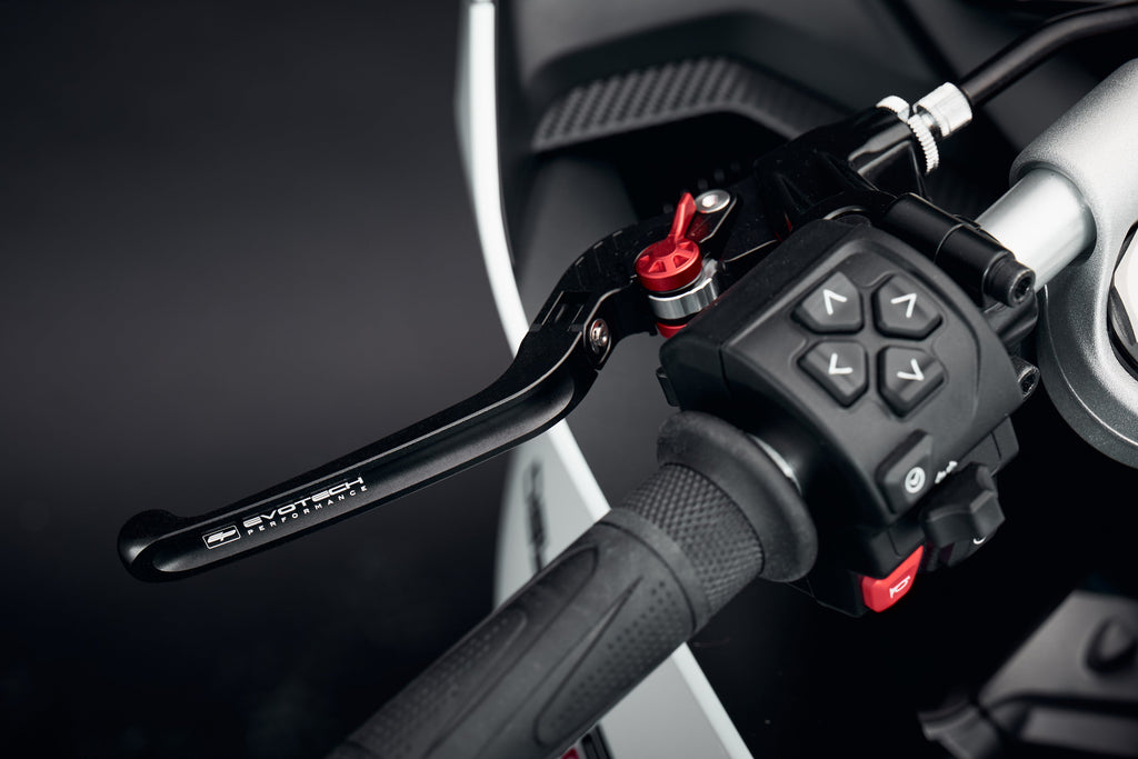 Evotech Evo Folding Clutch and Short Brake Lever Set - Triumph Trident (2025)