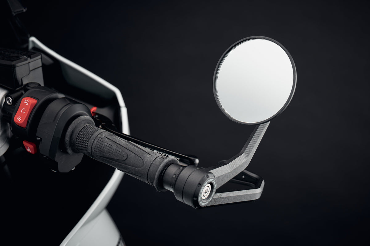 Evotech Bar End Mirrors / Brake Protector (Retro) - Triumph Trident 660 Triple Tribute Edition (2024+)