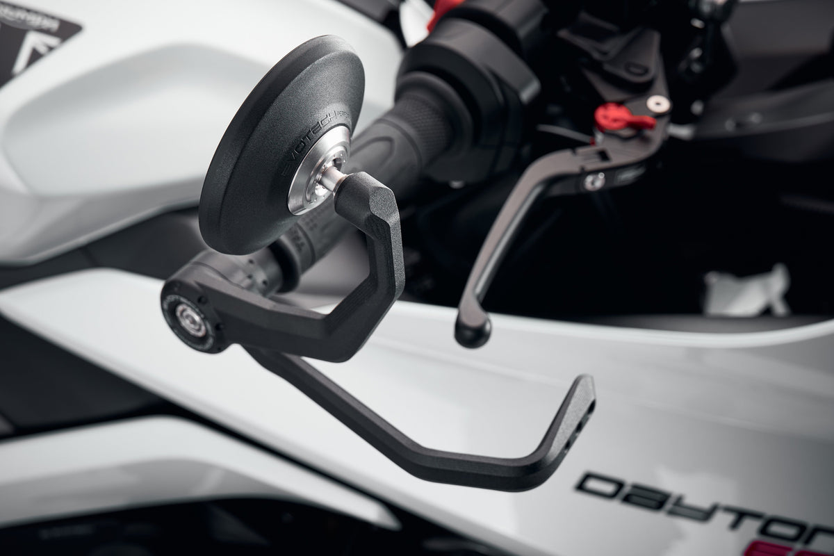Evotech Bar End Mirrors / Brake and Clutch Protector Kit (Retro) - Triumph Daytona 660 (2024+)