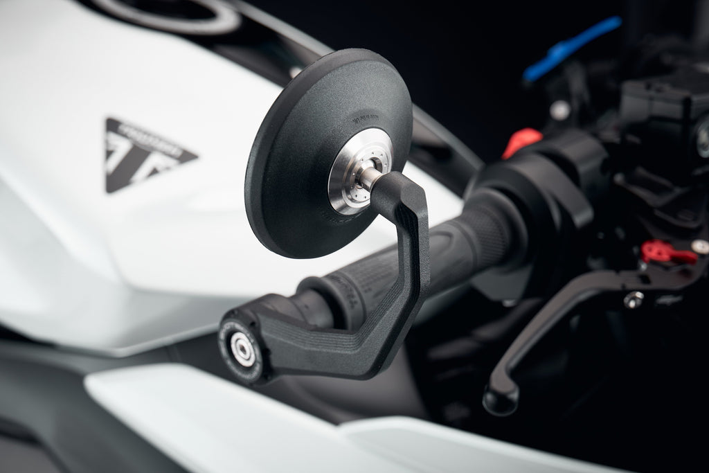 Evotech Bar End Mirrors (Retro) - Triumph Daytona 660 (2024+)