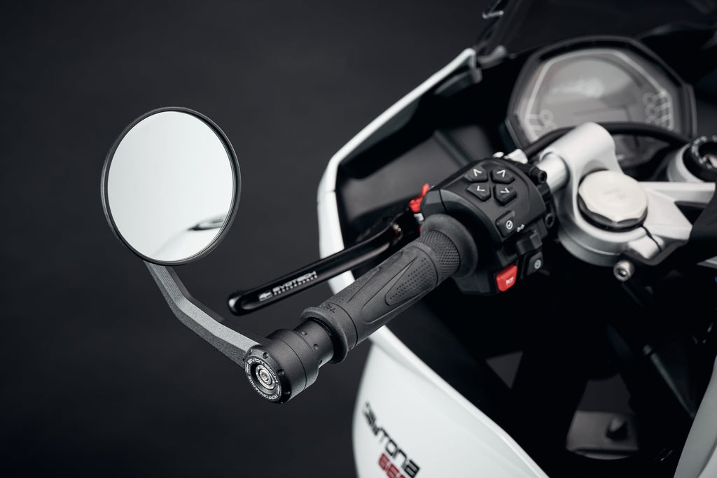 Evotech Bar End Mirrors (Retro) - Triumph Daytona 660 (2024+)