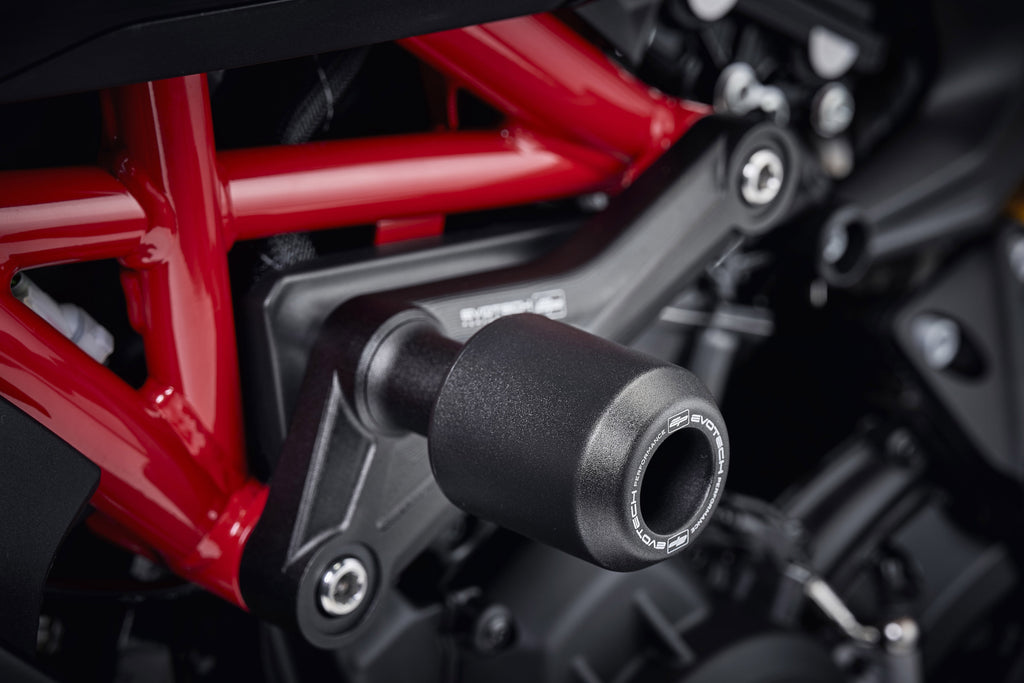 Evotech Ducati Diavel 1260 S Frame Crash Protection (2019 - 2022) (Black)