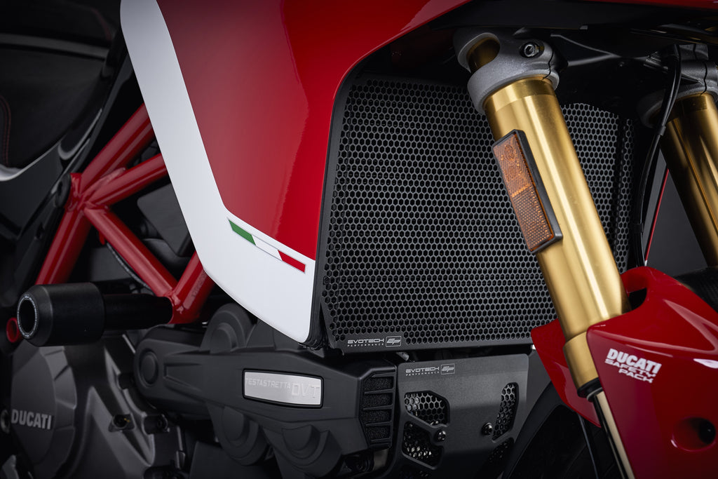 Evotech Ducati Multistrada V2 Radiator + Oil Guard + Engine Guard Set (2022 - 2024)
