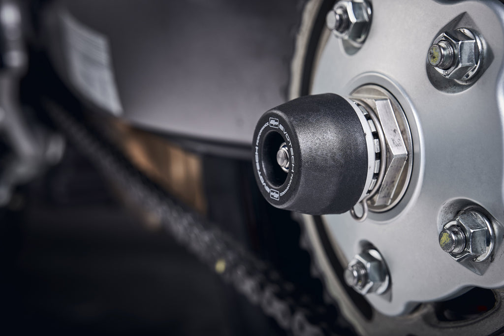 Evotech Rear Spindle Bobbins - Ducati Hypermotard 950 (2019+)