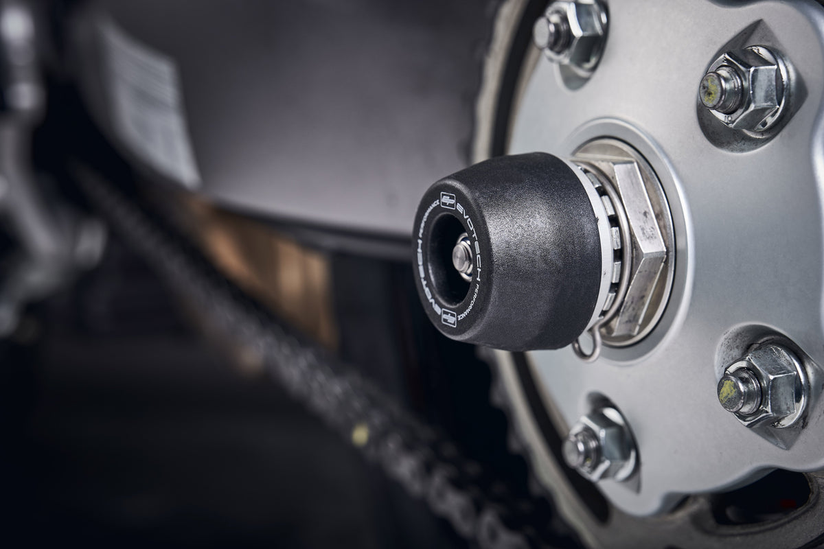 Evotech Rear Spindle Bobbins - Ducati Hypermotard 950 (2019+)