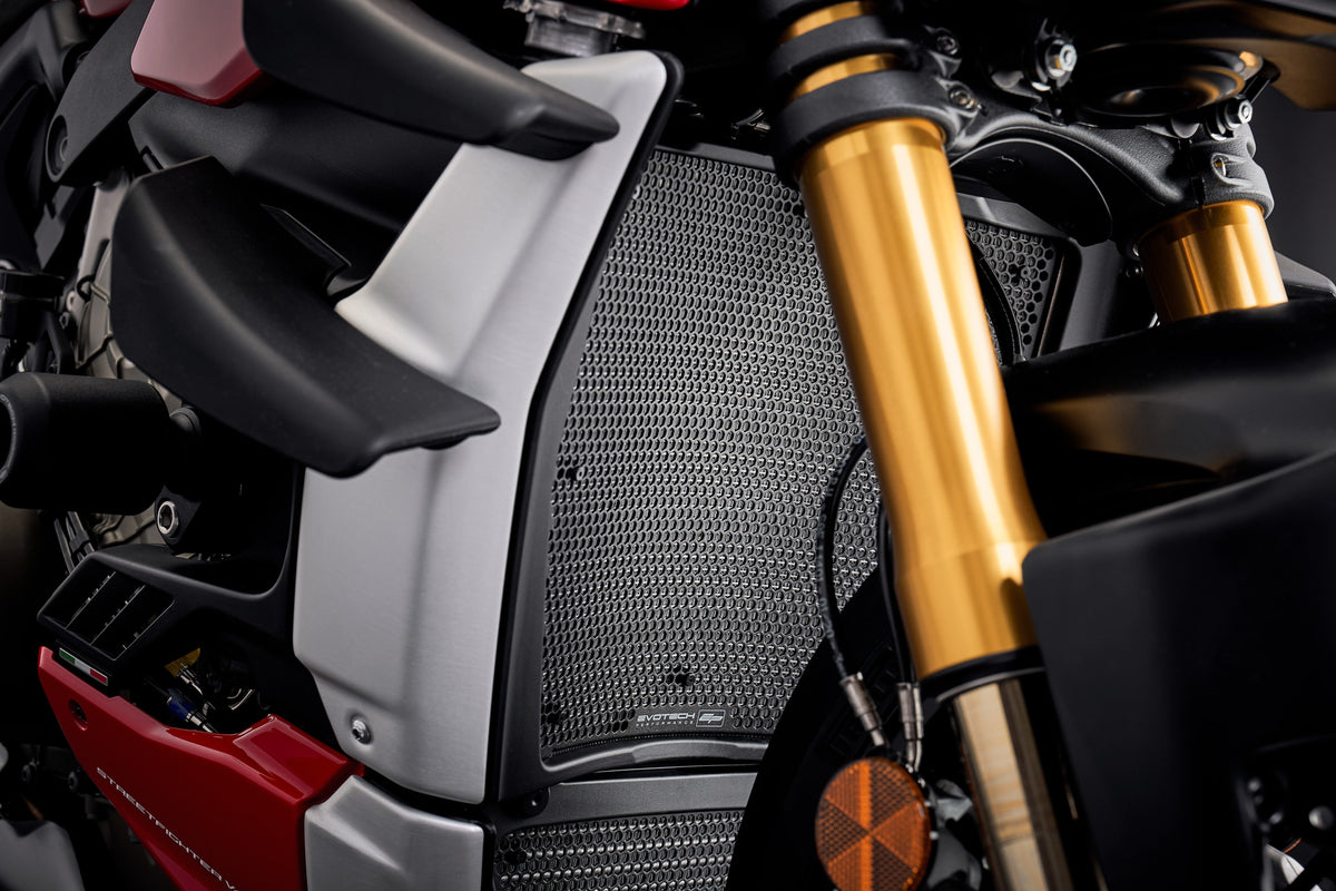 Evotech Ducati Streetfighter V4 SP Radiator Guard Set (2022 - 2024)