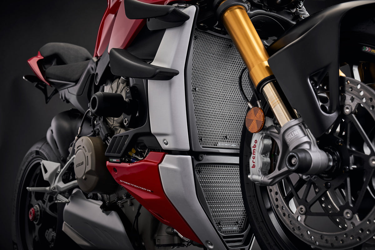 Evotech Ducati Streetfighter V4 S Radiator Guard Set (2020 - 2024)