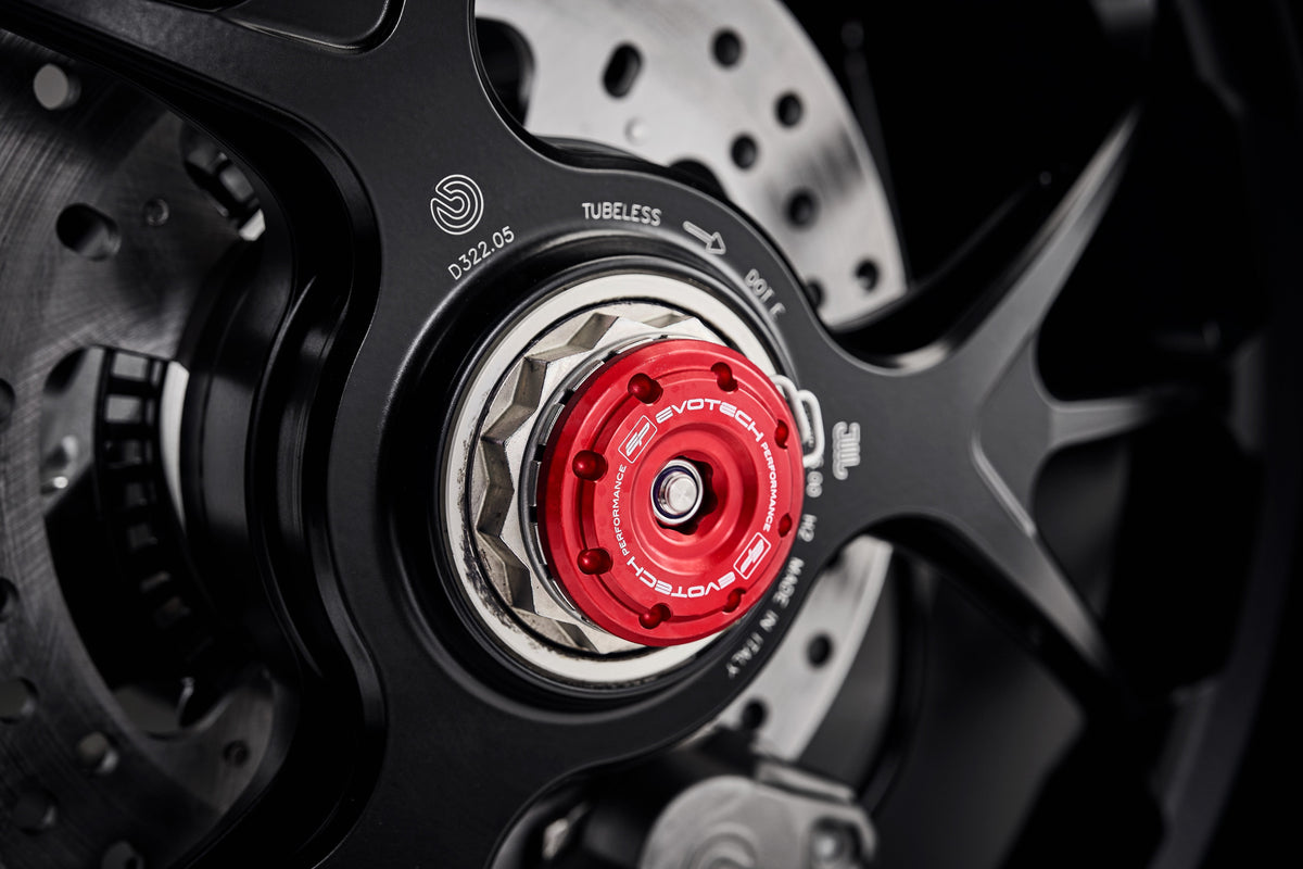Evotech Rear Spindle Bobbins - Ducati Streetfighter V4 (2020 - 2024)