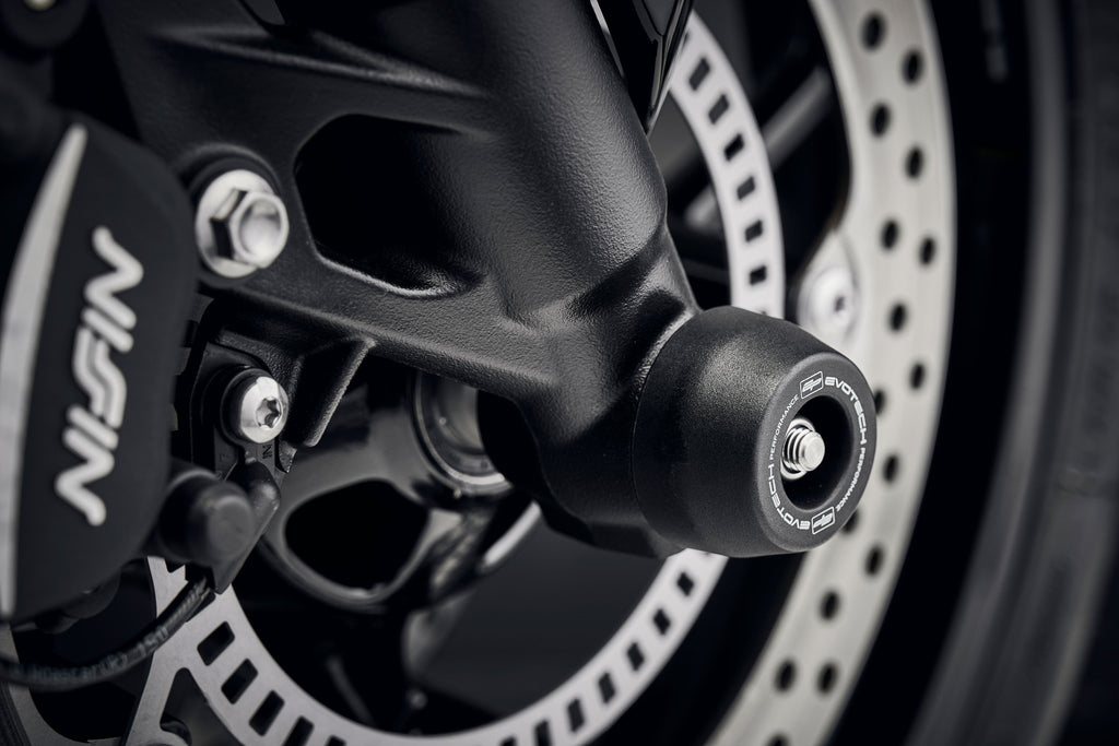 Evotech Front Spindle Bobbins - Triumph Trident 660 (2021 - 2024)