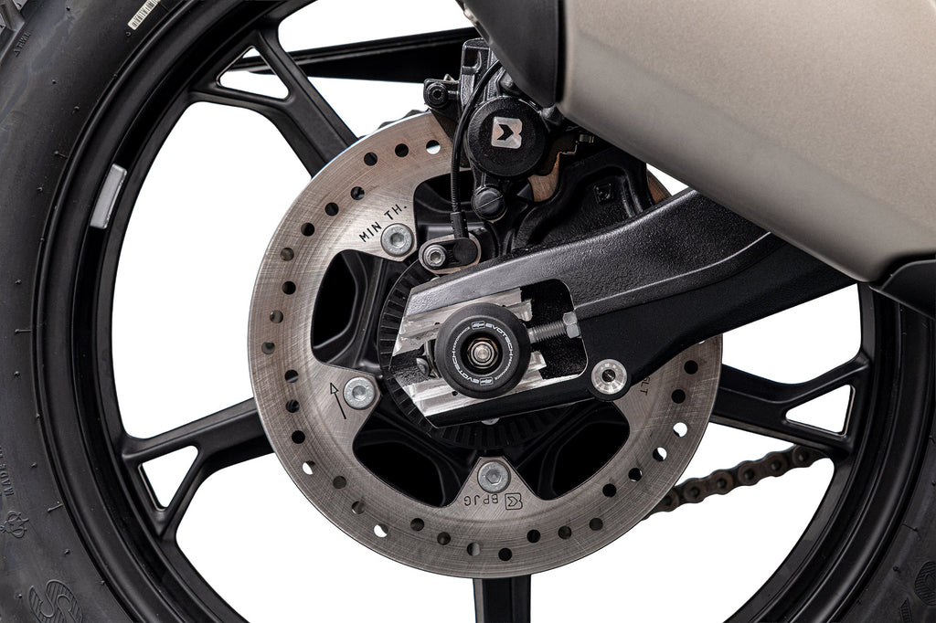 Evotech Rear Spindle Bobbins - BMW F 450 GS (2026+)
