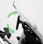 Evotech SP Connect Sat Nav Upper Mount - BMW F 900 XR Triple Black (2025+)