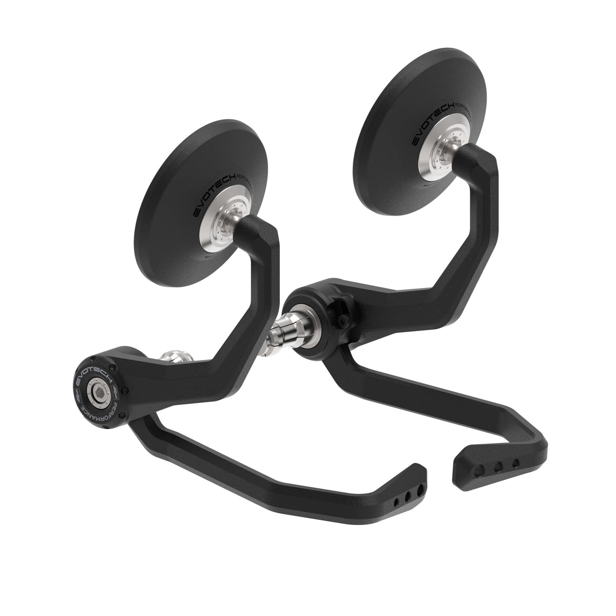 Evotech Bar End Mirrors / Brake and Clutch Protector Kit (Retro) - Ducati Scrambler Sixty2 (2016 - 2021)