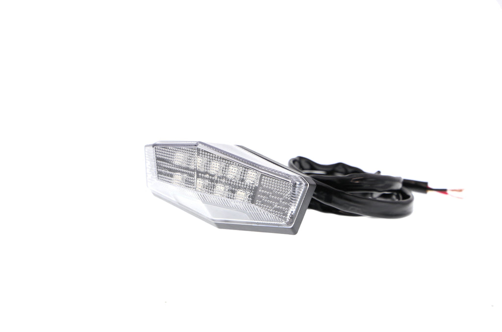 Evotech Combination Rear Light / Number Plate Light (Clear)