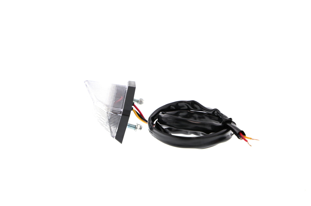 Evotech Combination Rear Light / Number Plate Light (Clear)
