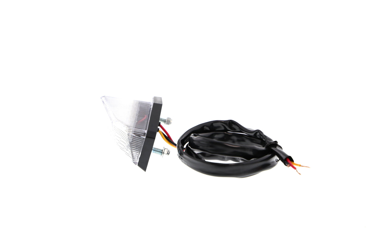 Evotech Combination Rear Light / Number Plate Light (Clear)
