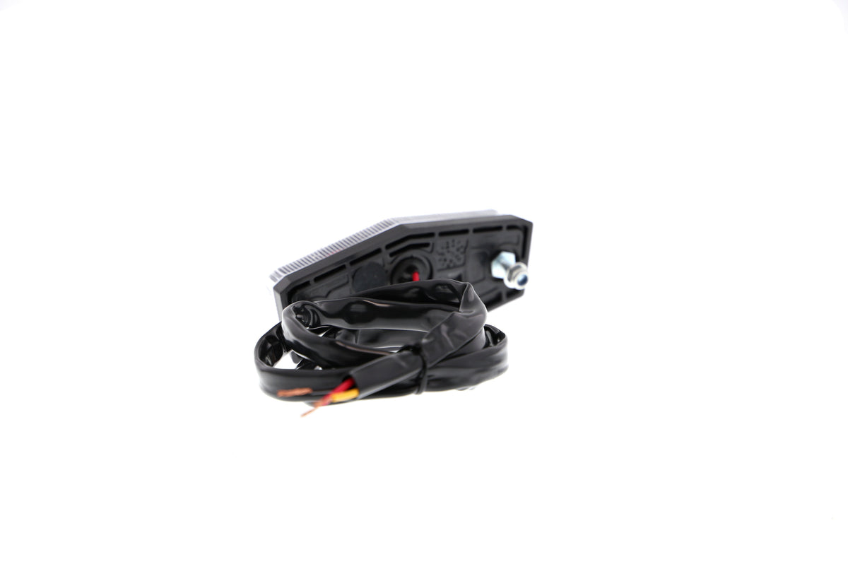 Evotech Combination Rear Light / Number Plate Light (Clear)