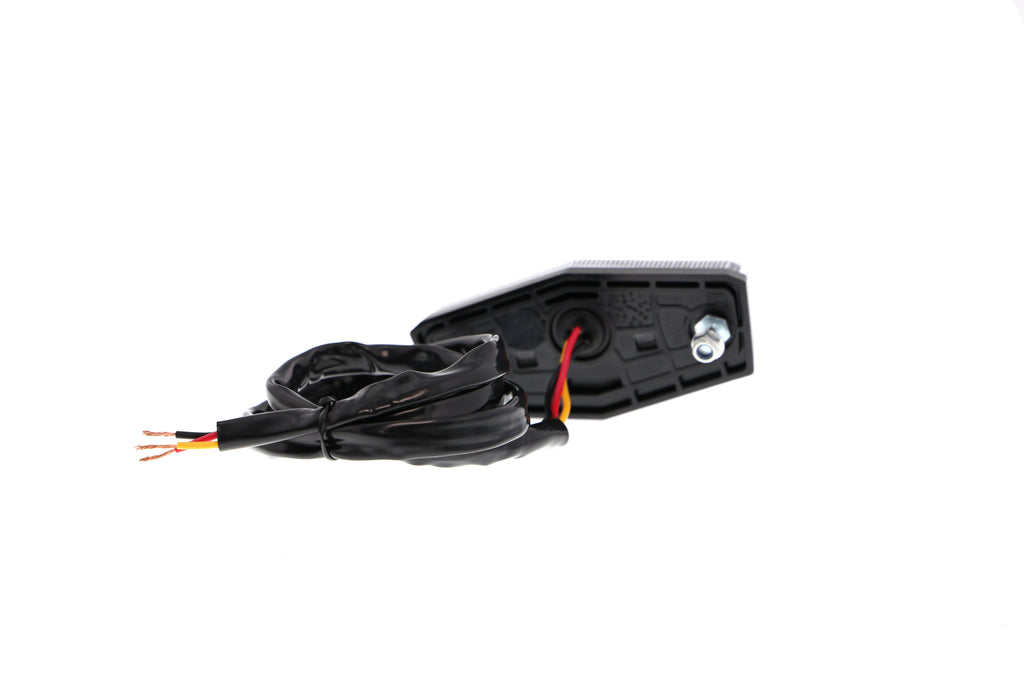 Evotech Combination Rear Light / Number Plate Light (Clear)