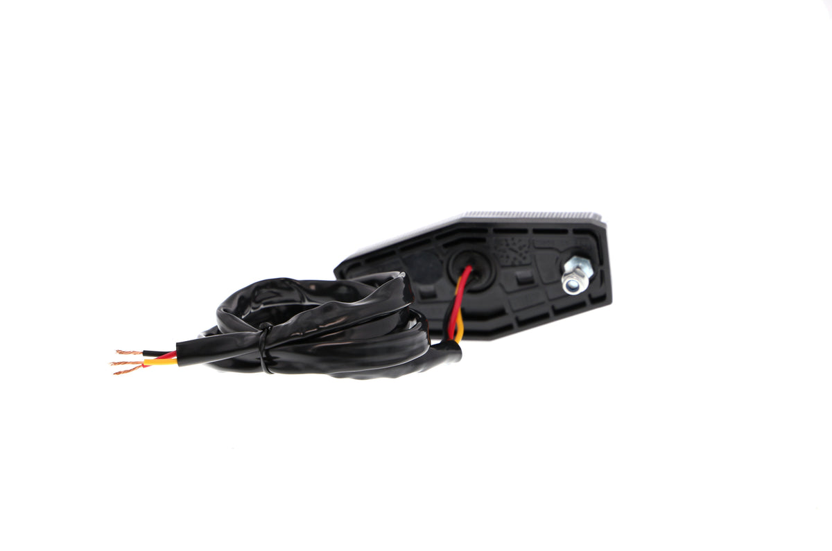 Evotech Combination Rear Light / Number Plate Light (Clear)