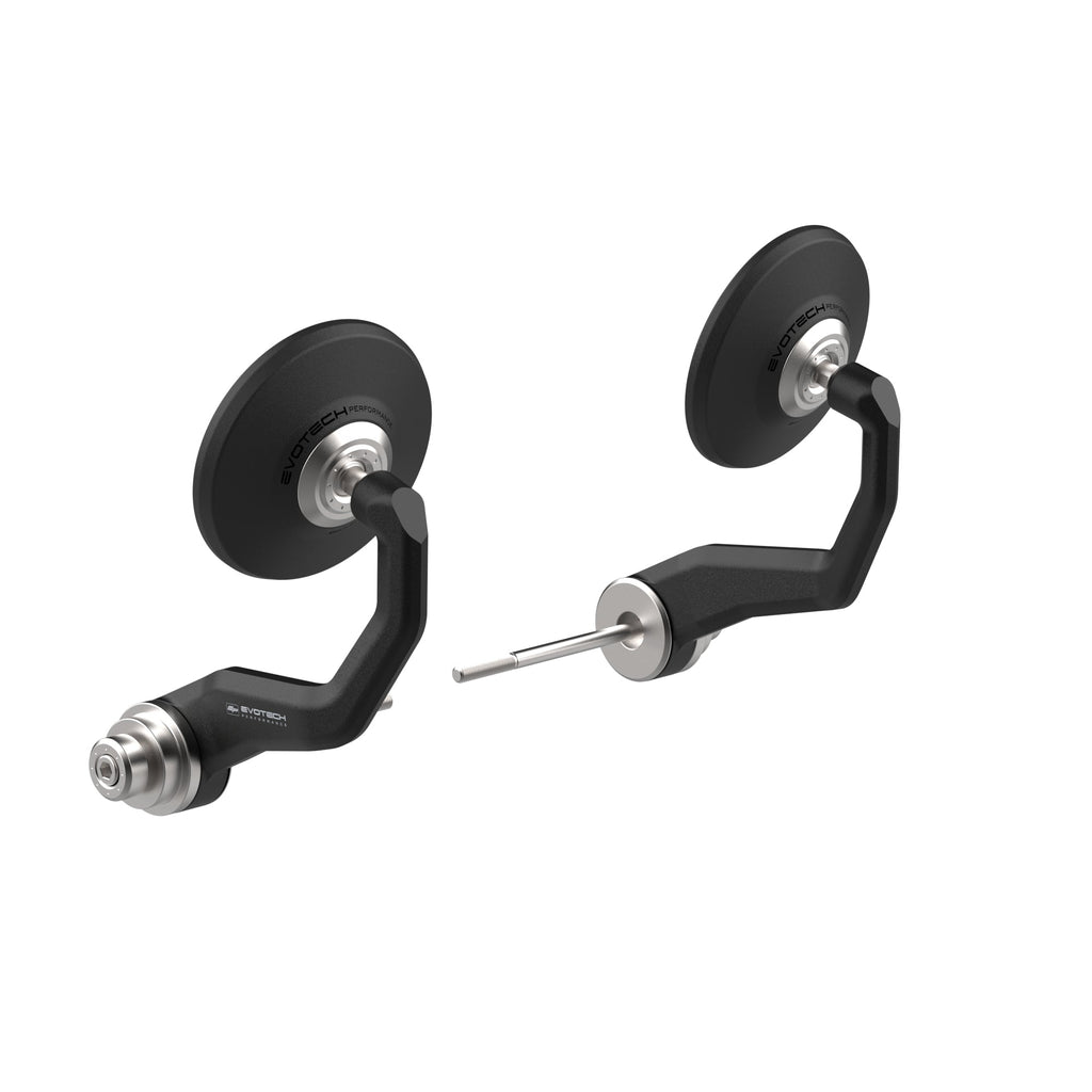 Evotech Handguard Bar End Mirrors (Retro) - Ducati DesertX Rally (2024 - 2025)