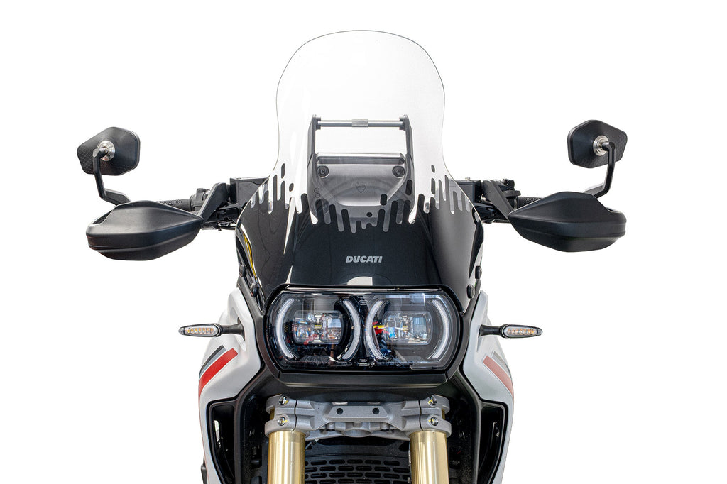 Evotech Handguard Bar End Mirrors (Sport) - Ducati DesertX V2 (2026+)