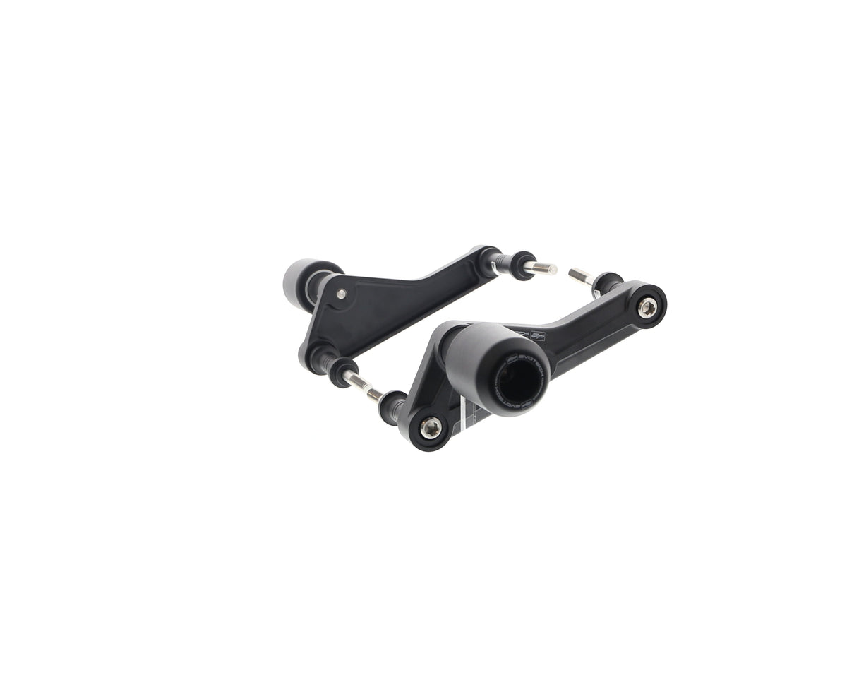 Evotech Ducati XDiavel Black Star Frame Crash Protection (2021 - 2022) (Black)