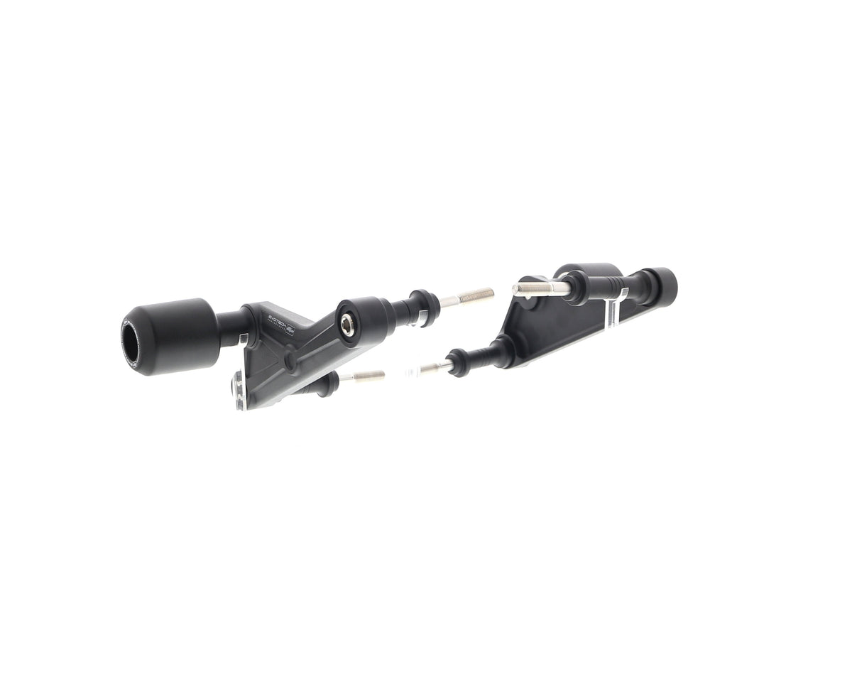 Evotech Ducati Diavel 1260 Frame Crash Protection (2019 - 2022) (Black)