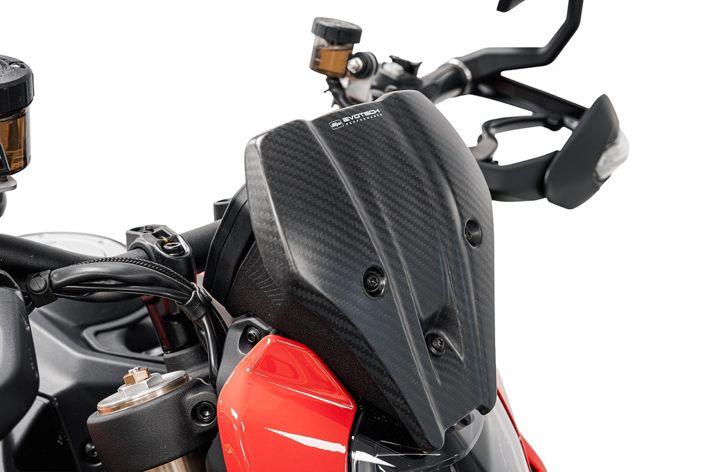 Evotech Fly Screen (Carbon Fibre) - Ducati Hypermotard V2 (2026+)