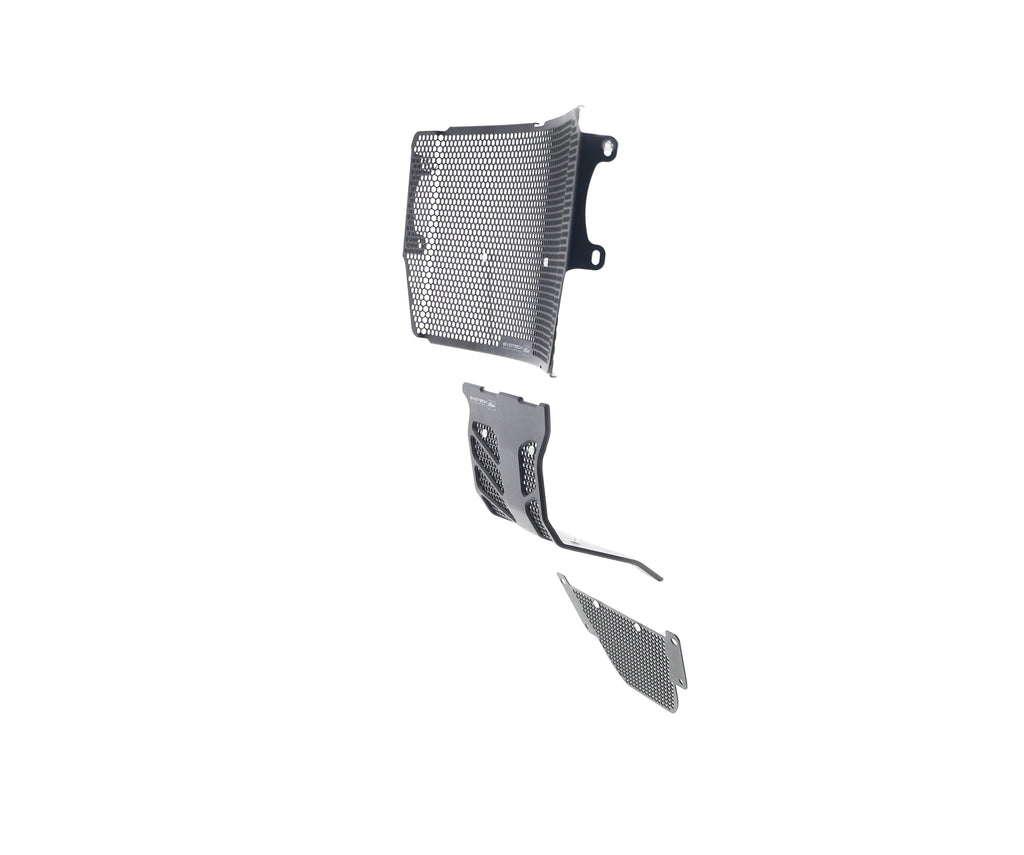 Evotech Ducati Monster 1200 Radiator Oil Cooler and Engine Guard set 2013 - 2016