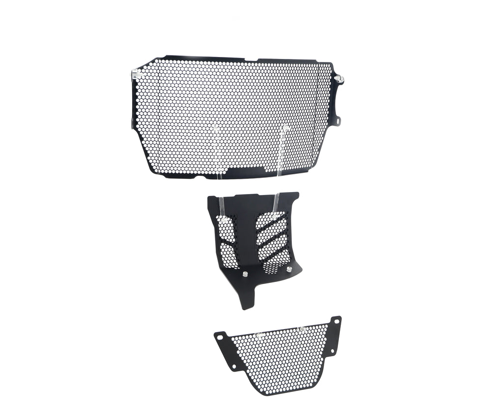 Evotech Ducati Monster 1200 Radiator Oil Cooler and Engine Guard set 2013 - 2016