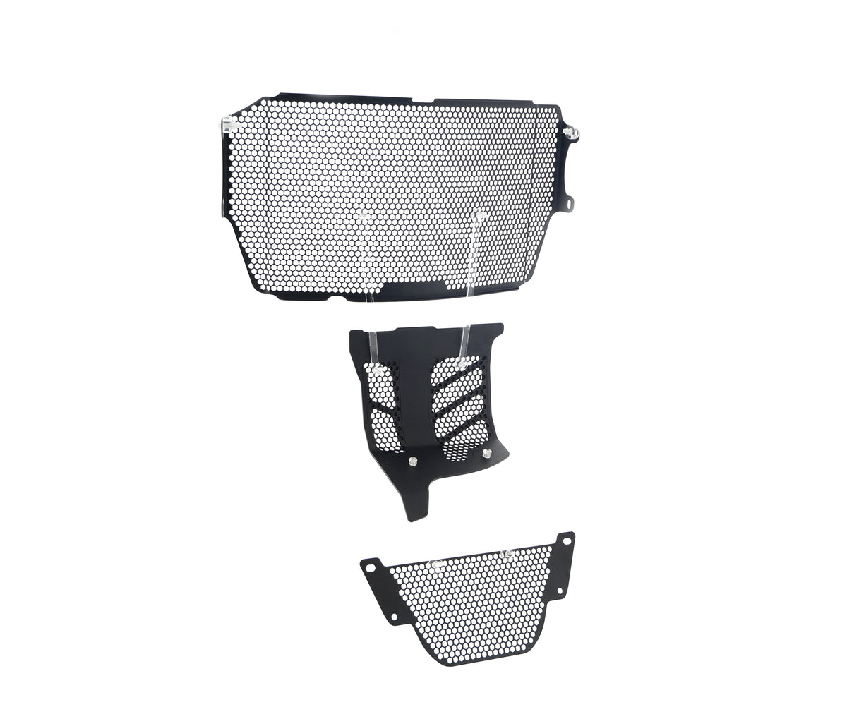 Evotech Ducati Monster 1200 Radiator Oil Cooler and Engine Guard set 2013 - 2016