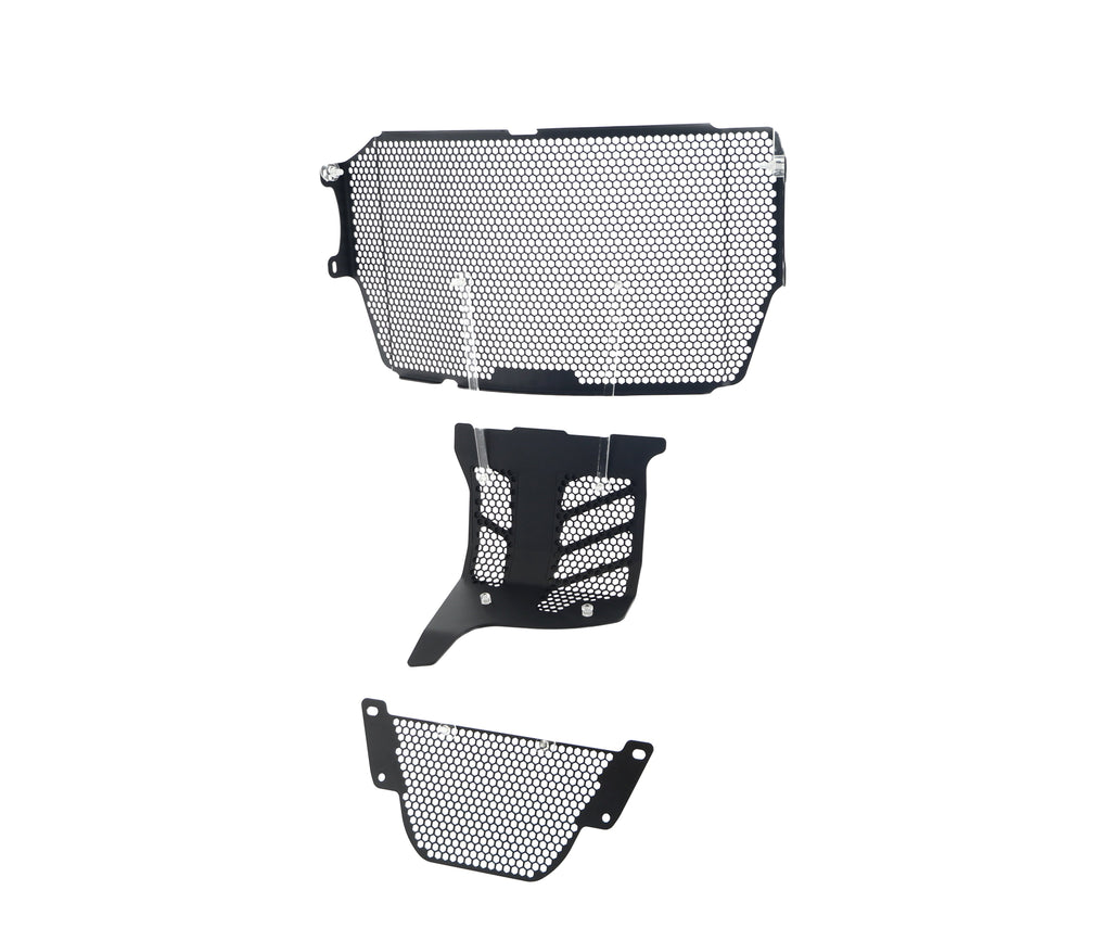 Evotech Ducati Monster 1200 Radiator Oil Cooler and Engine Guard set (2017 - 2021)