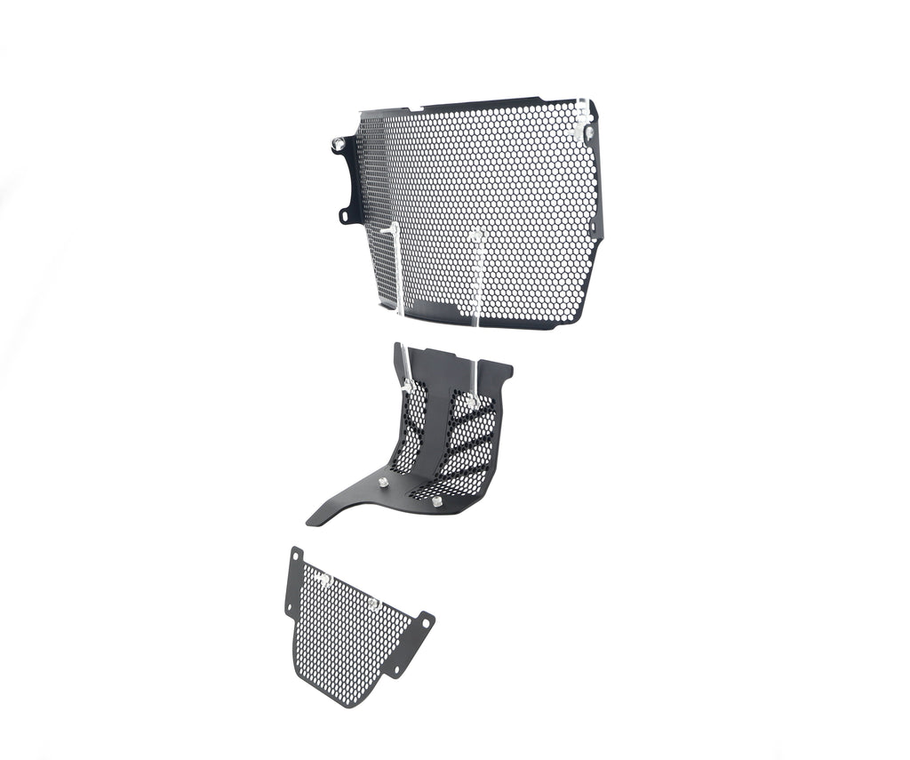 Evotech Ducati Monster 1200 S Radiator Oil Cooler and Engine Guard set (2017 - 2021)
